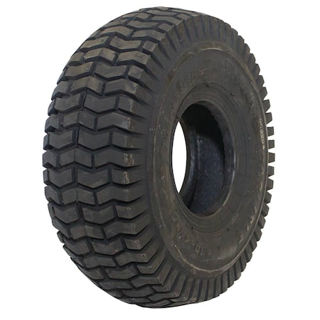 Stens 4.10x3.50-4 Lawn Mower Tire, 2 Ply, Turf Saver, 24 psi 165-015